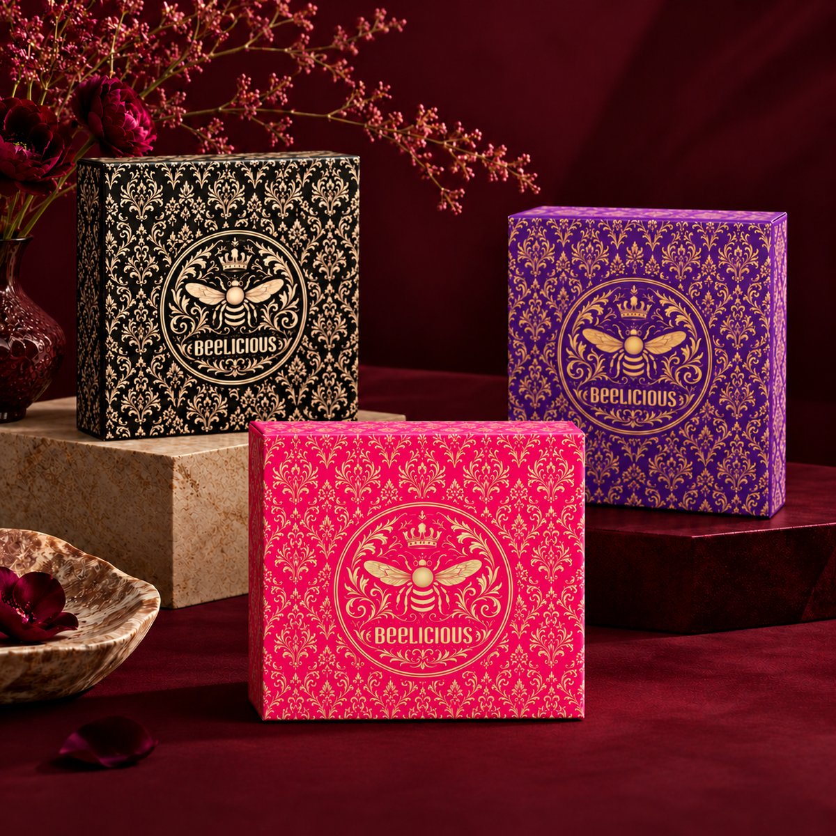 Beelicious Signature Gift Box - Pink