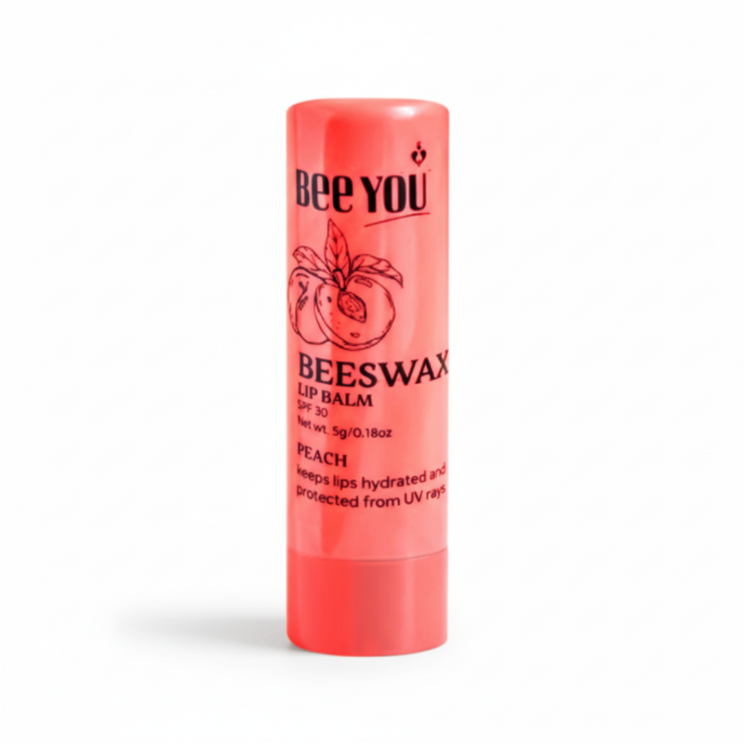 BeeYou Lip Balm - Peach