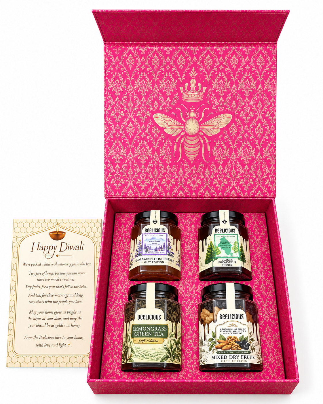Beelicious Signature Gift Box - Pink