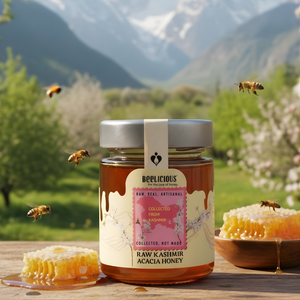Beelicious Raw Kashmiri Acacia Honey